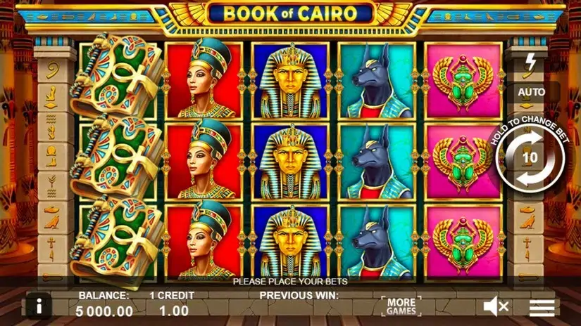 Book of Cairo slot screenshot 1