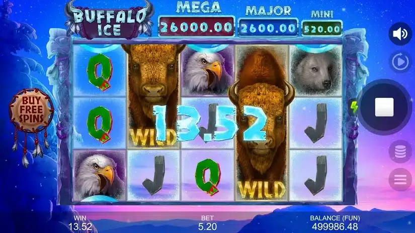 Buffalo Ice: Hold The Spin slot screenshot 2