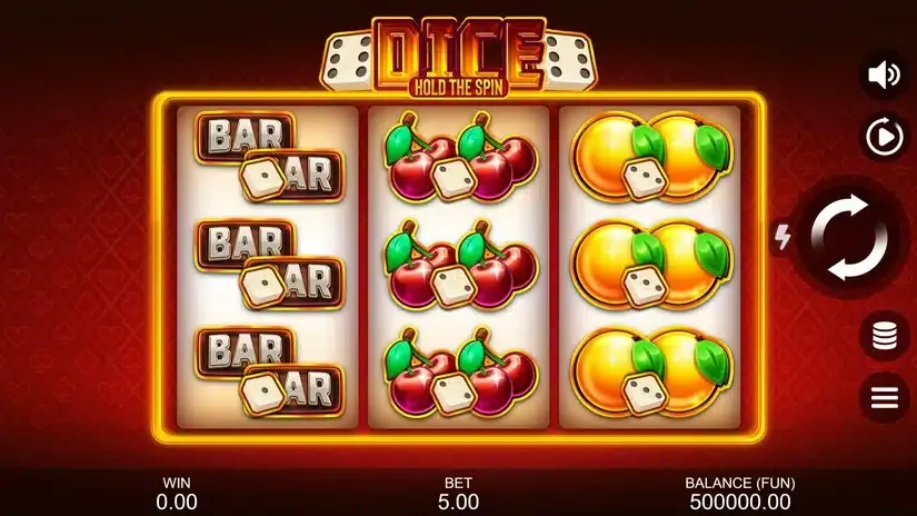 Dice: Hold The Spin slot screenshot 1