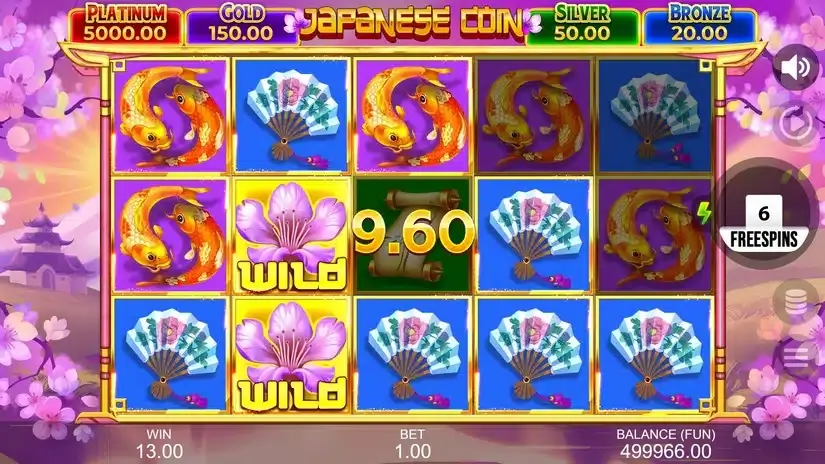 Japanese Coin: Hold The Spin slot screenshot 4