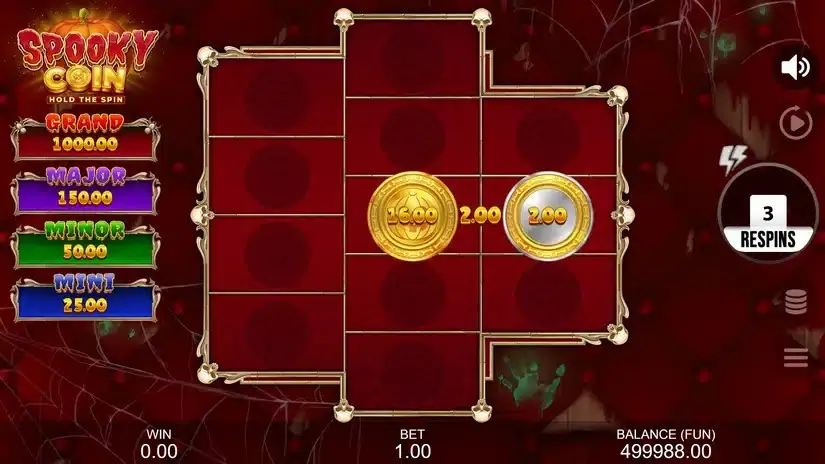 Spooky Coin: Hold The Spin slot screenshot 4