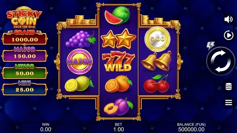 Sticky Coin: Hold The Spin slot screenshot