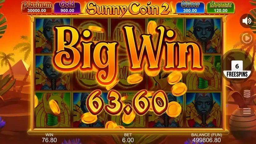 Sunny Coin 2 Hold The Spin slot screenshot