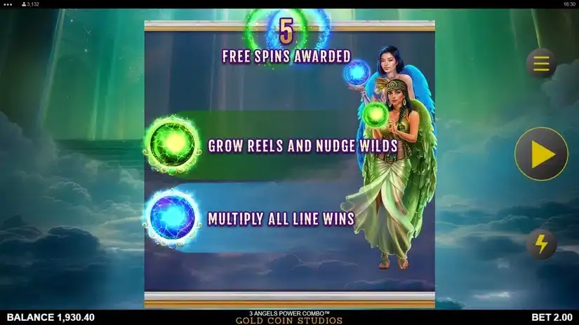 3 Angels Power Combo slot screenshot 5