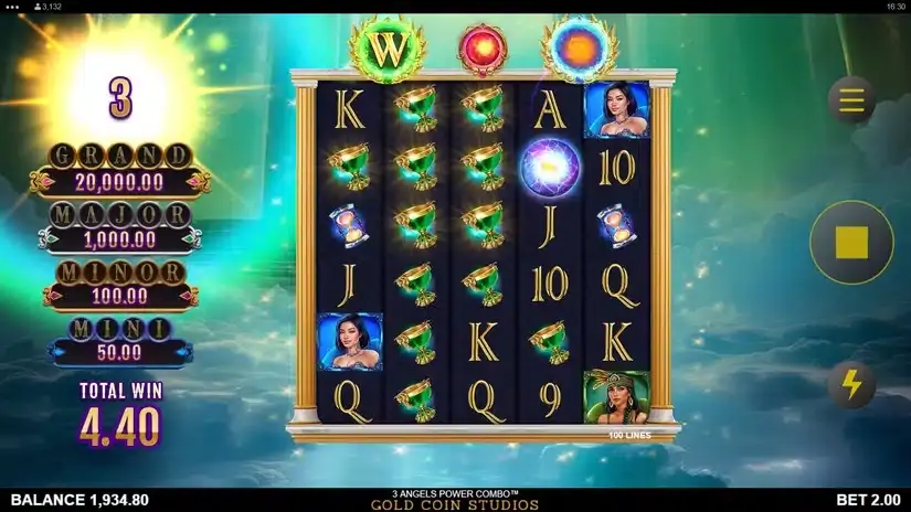 3 Angels Power Combo slot screenshot 6