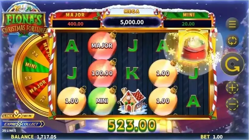 Fiona’s Christmas Fortune slot screenshot 4