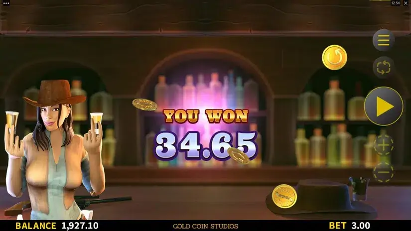 Outlaw Saloon slot screenshot 8