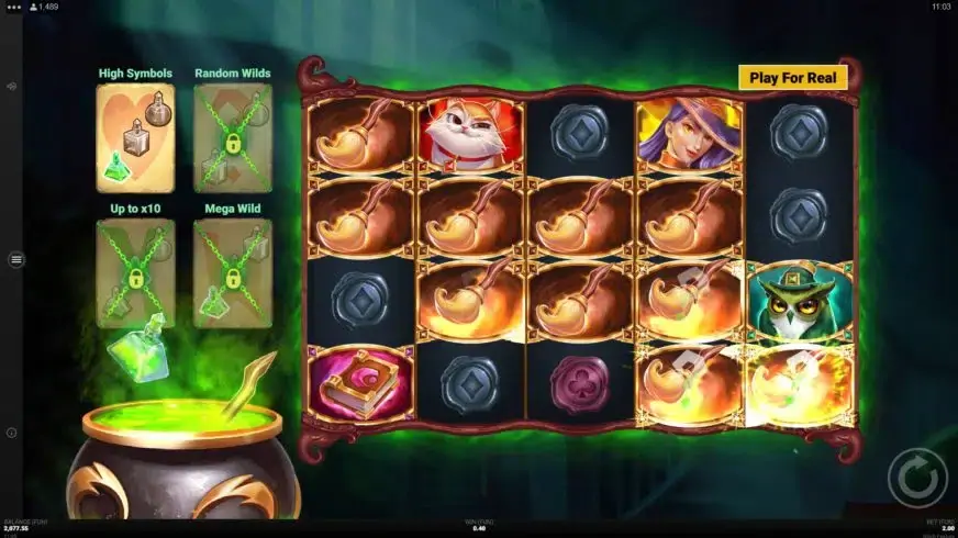 Witch Feature slot screenshot 4