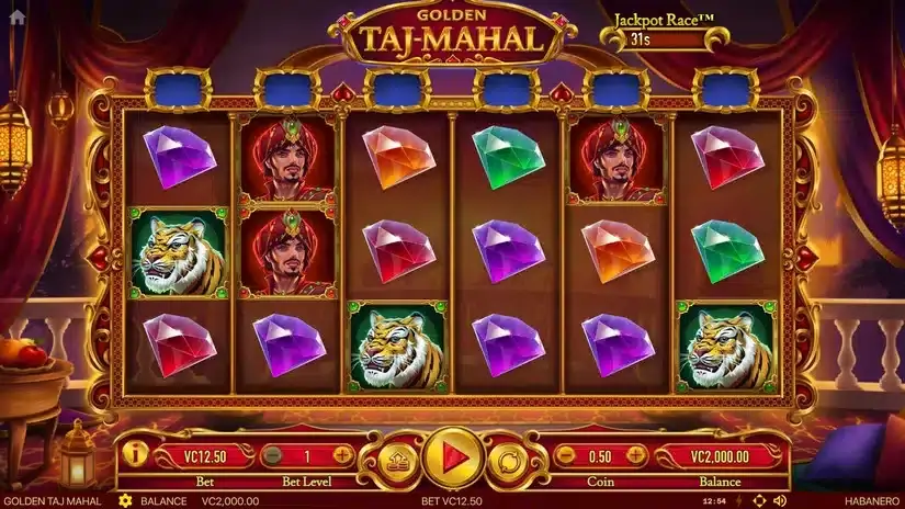 Golden Taj Mahal slot screenshot 1