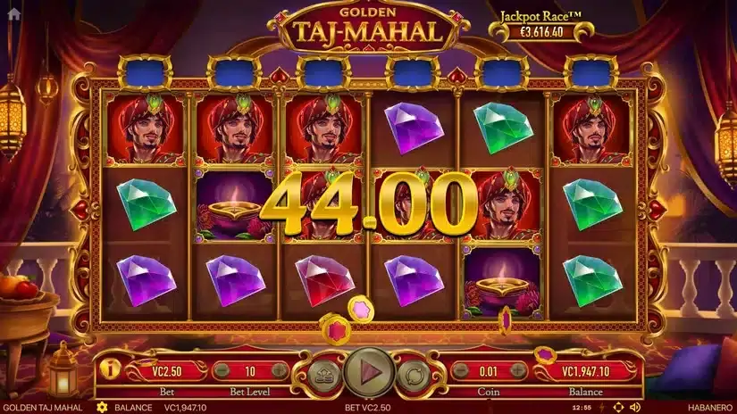 Golden Taj Mahal slot screenshot 4