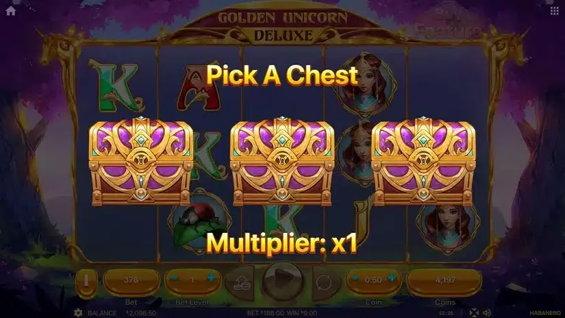 Golden Unicorn Deluxe slot screenshot 6