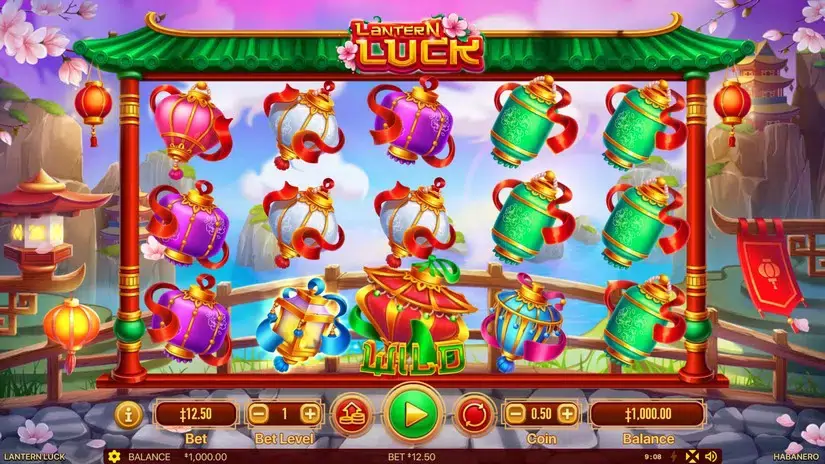Lantern Luck slot screenshot 1