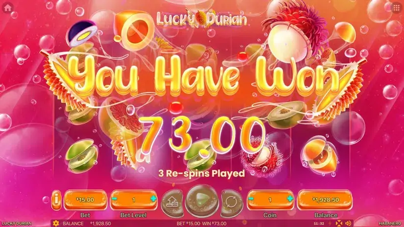 Lucky Durian slot screenshot 5