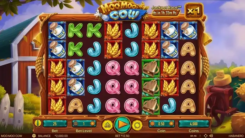 Moo Moo Cow slot screenshot 1