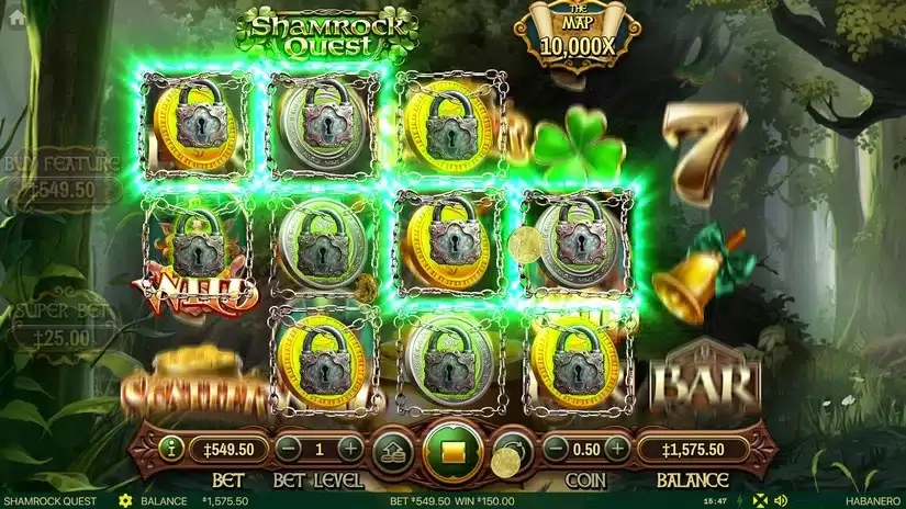 Shamrock Quest slot screenshot 5