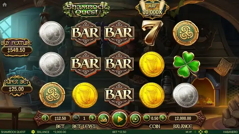 Shamrock Quest slot screenshot 1