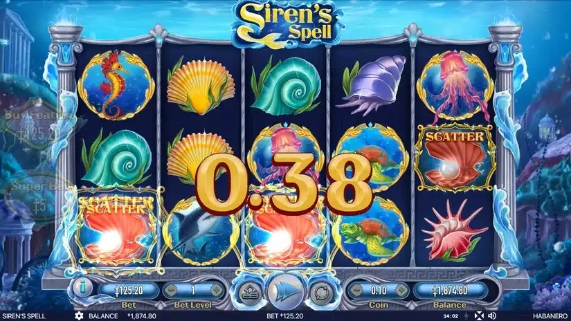 Siren’s Spell slot screenshot 2