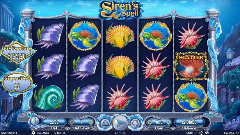 Siren’s Spell slot screenshot 1
