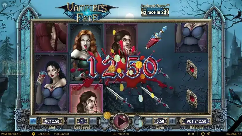 Vampire’s Fate slot screenshot 2