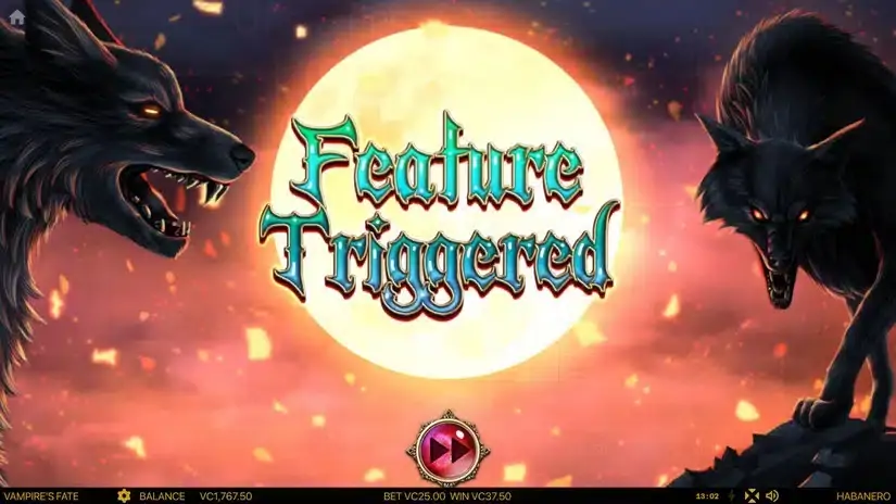 Vampire’s Fate slot screenshot 3