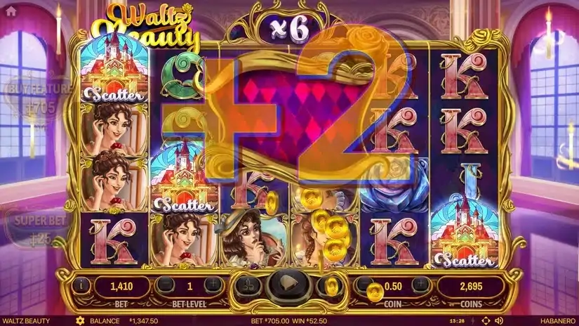 Waltz Beauty slot screenshot 5