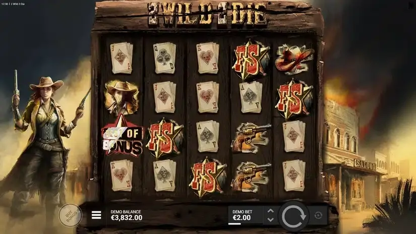 2 Wild 2 Die slot screenshot 5