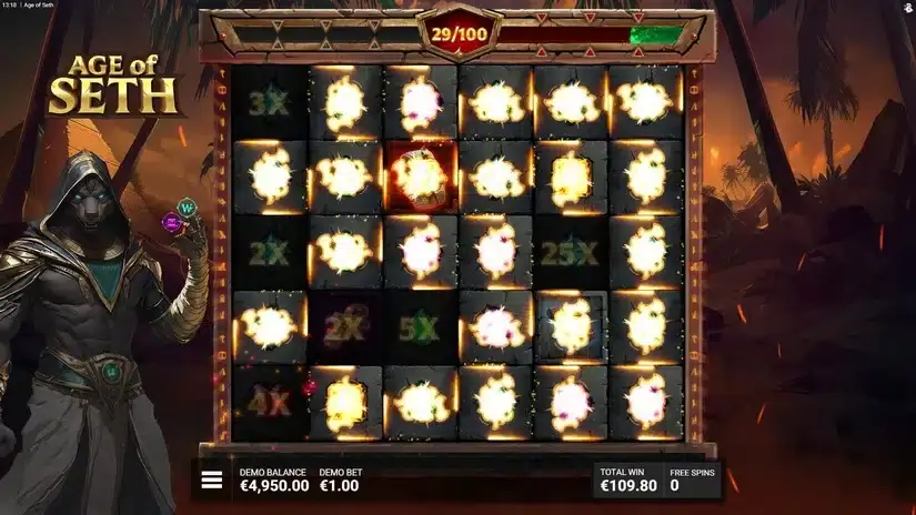 Age Of Seth slot screenshot