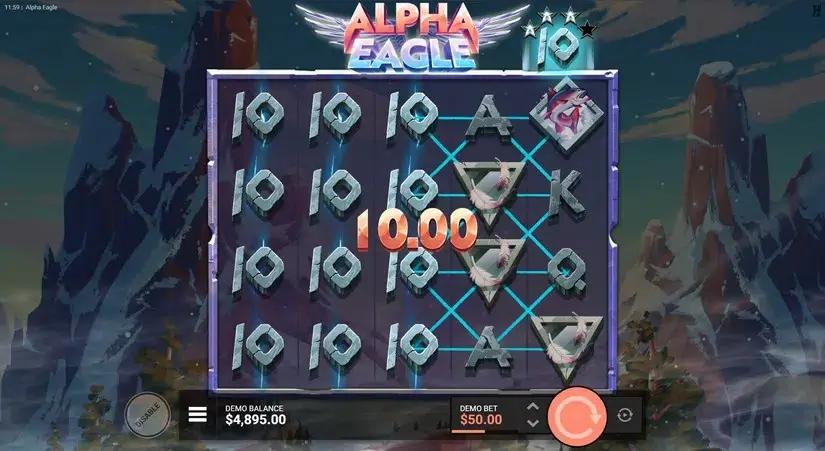 Alpha Eagle slot screenshot 3