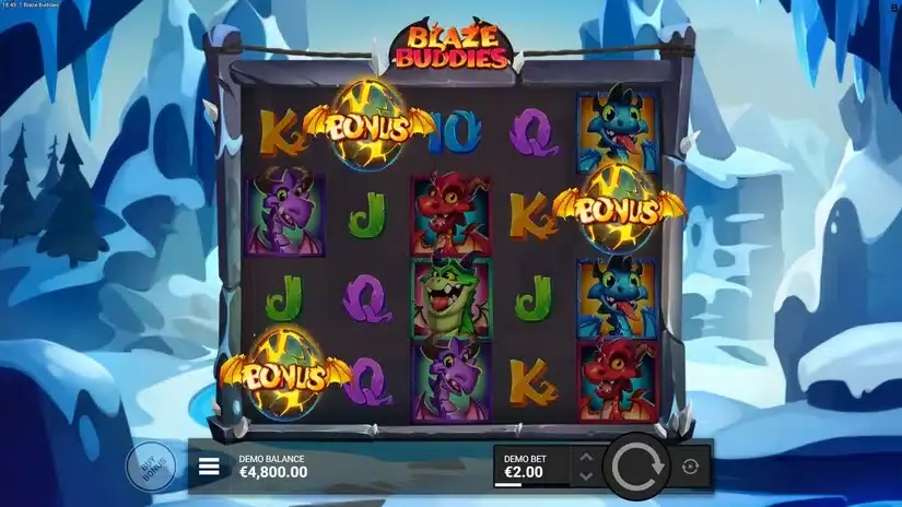 Blaze Buddies slot screenshot 3