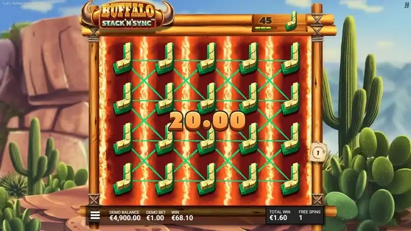 Buffalo Stack ‘n’ Sync slot screenshot 8