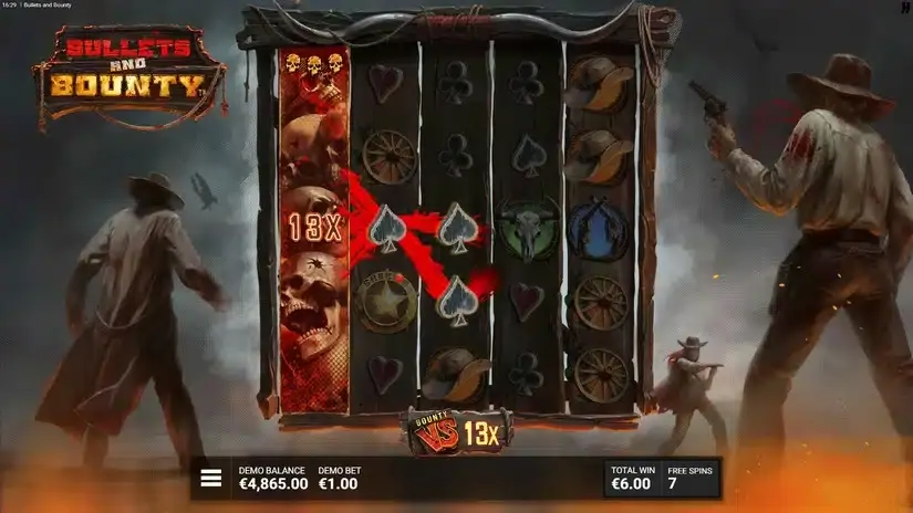 Bullets and Bounty slot screenshot 4