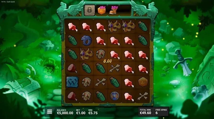 Cash Quest slot screenshot 5