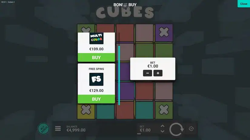 Cubes 2 slot screenshot 4