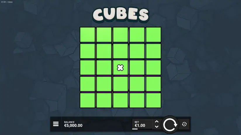 Cubes slot screenshot 3