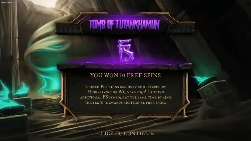 Cursed Crypt slot screenshot 3