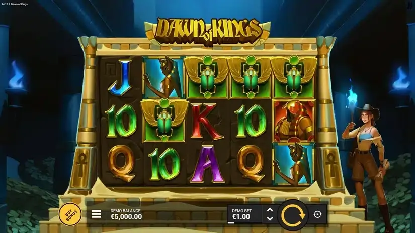 Dawn of Kings slot screenshot 
