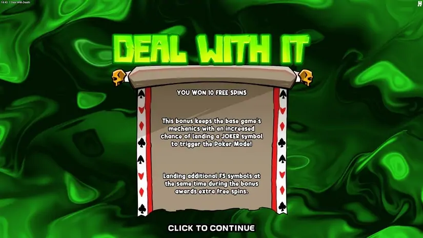 Deal With Death slot screenshot 2