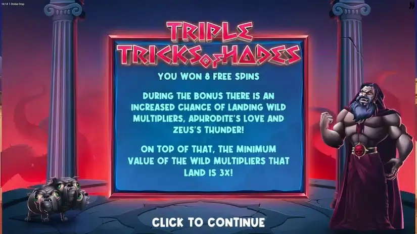 Divine Drop slot screenshot 3