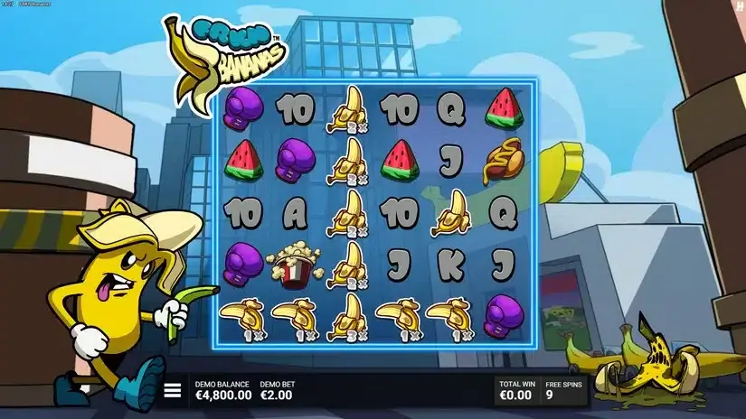 FRKN Bananas slot screenshot 4
