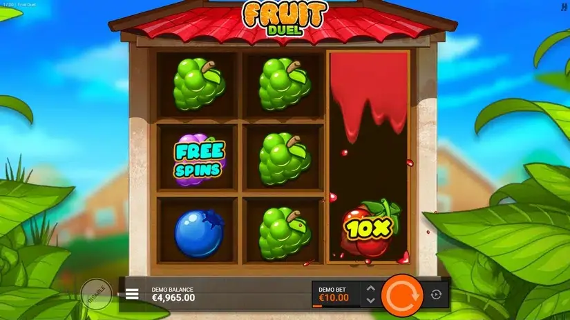 Fruit Duel slot screenshot 3