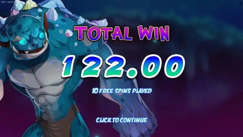 Gronk’s Gems slot screenshot 7