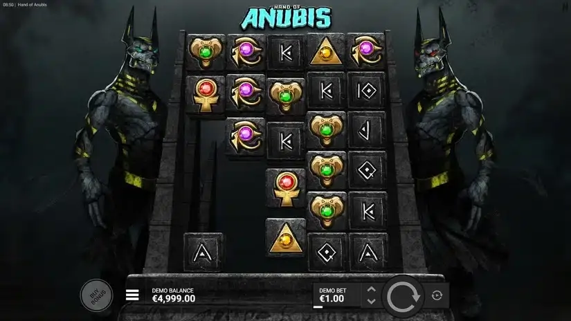 Hand of Anubis slot screenshot 2