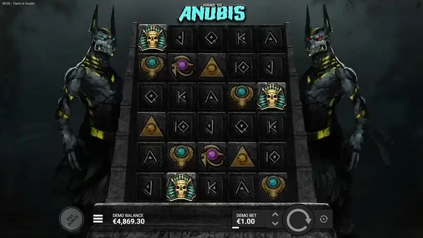 Hand of Anubis slot screenshot 3