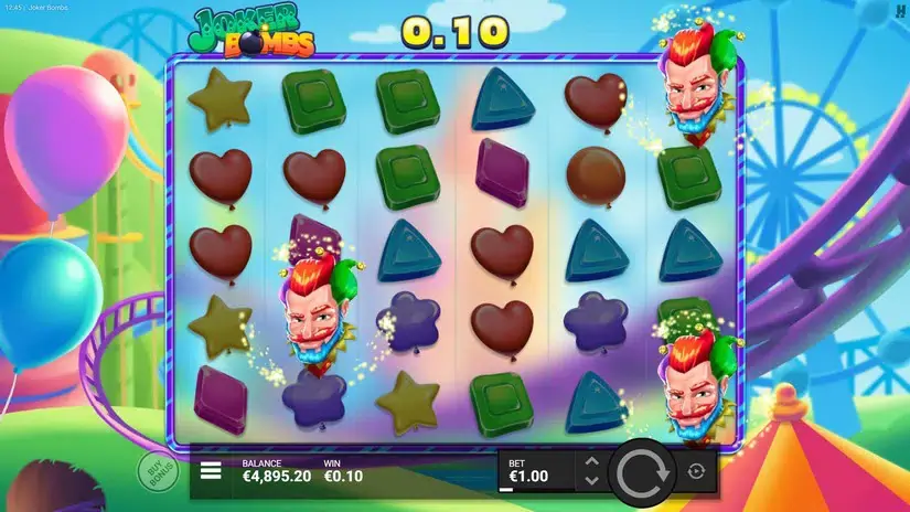 Joker Bombs slot screenshot 3