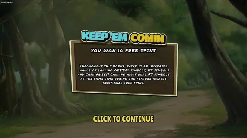 Keep ‘Em slot screenshot 2