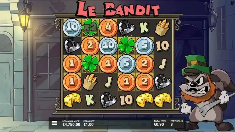 Le Bandit slot screenshot 5