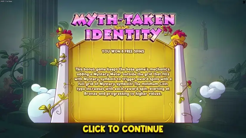 Le Zeus slot screenshot 5