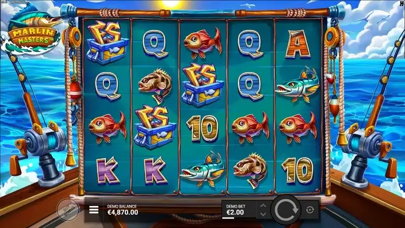 Marlin Masters slot screenshot 2