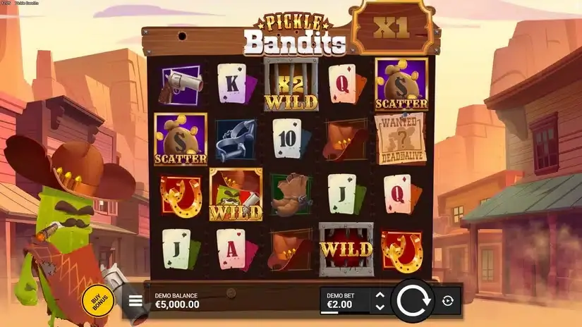 Pickle Bandits slot screenshot 1