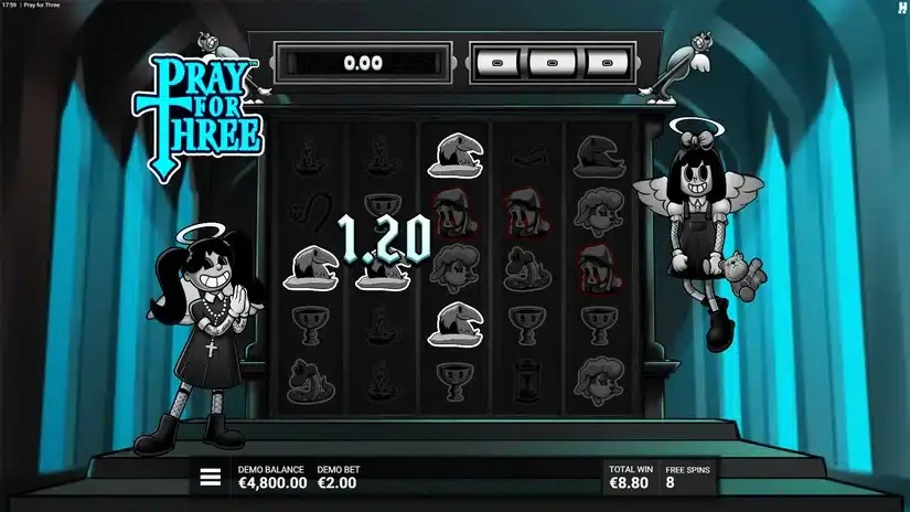 Pray For Three slot screenshot 4